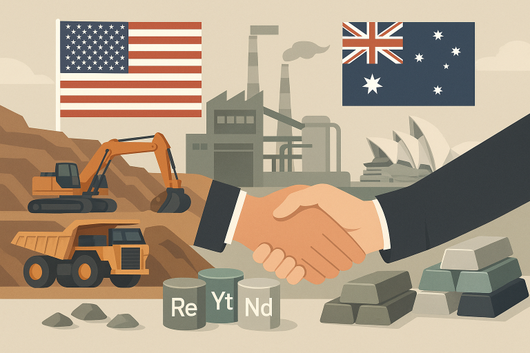 US-Australia sign rare earths partnership to counter China’s dominance