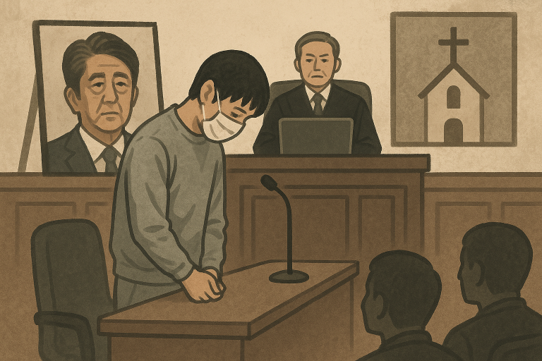 Japan opens Abe murder trial; shooter pleads guilty amid church-politics scrutiny