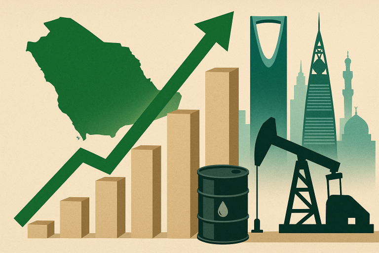 Saudi Arabia’s GDP surges 5% as oil recovery fuels Vision 2030 push