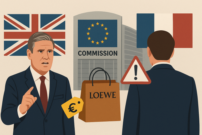 Europe bulletin: EU fines luxury giants, UK warns of foreign spying