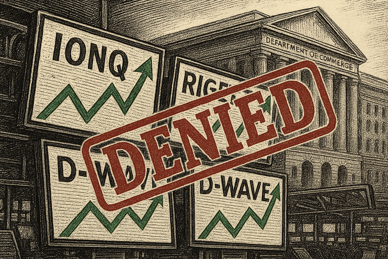 Trump administration declines negotiations with quantum firms over equity stakes