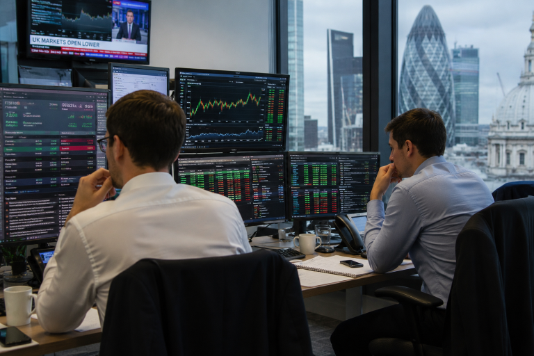 FTSE 100 edges higher as Vodafone, easyJet rally offsets Middle East concerns